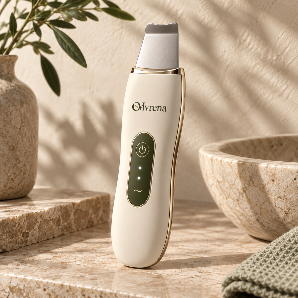 Olvrena® PureGlide Facial Skin Spatula – Deep-Cleansing & Skin Care Tool