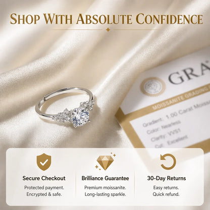 🔥Today Only: 90% OFF-Constellation 1ct Moissanite Ring – Everyday Diamond-Like Brilliance