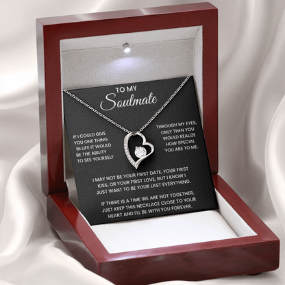 💖 Forever Love Necklace – Heart Pendant Gift | A Symbol of Eternal Love & Connection ✨