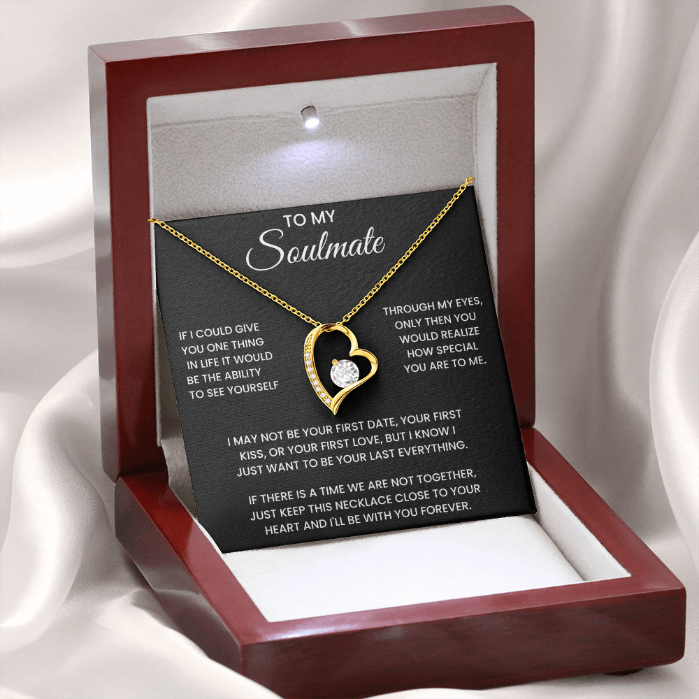 💖 Forever Love Necklace – Heart Pendant Gift | A Symbol of Eternal Love & Connection ✨