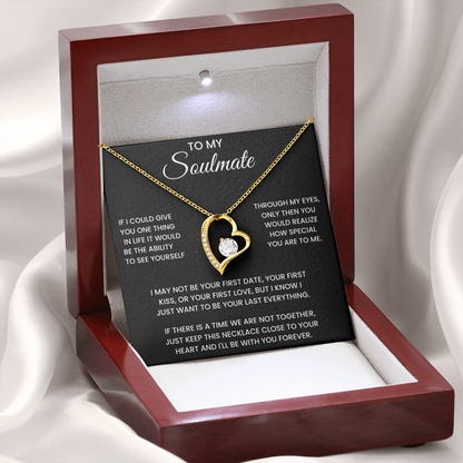 💖 Forever Love Necklace – Heart Pendant Gift | A Symbol of Eternal Love & Connection ✨