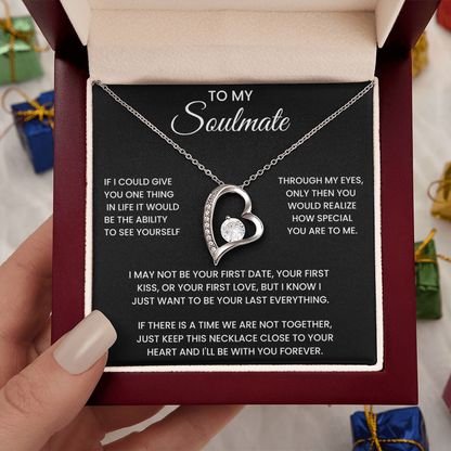 💖 Forever Love Necklace – Heart Pendant Gift | A Symbol of Eternal Love & Connection ✨