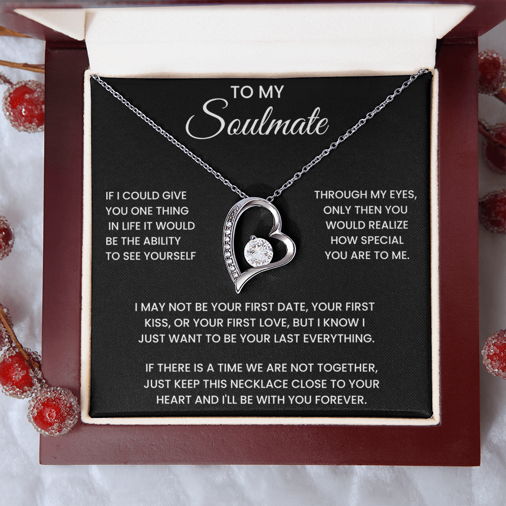 💖 Forever Love Necklace – Heart Pendant Gift | A Symbol of Eternal Love & Connection ✨