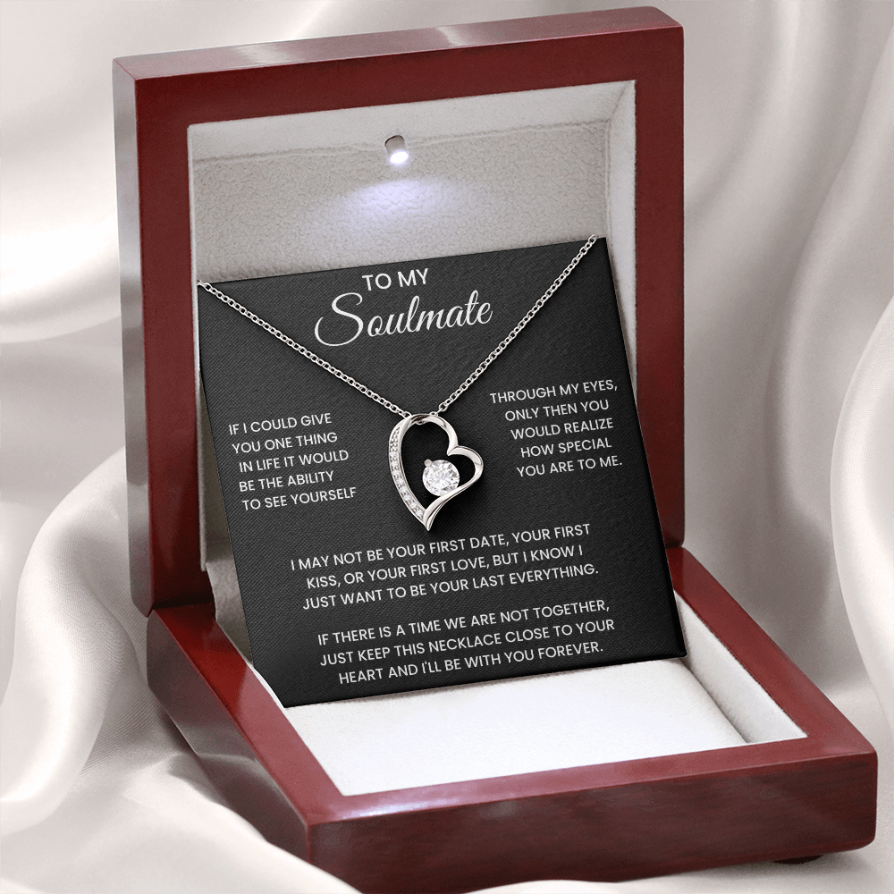💖 Forever Love Necklace – Heart Pendant Gift | A Symbol of Eternal Love & Connection ✨