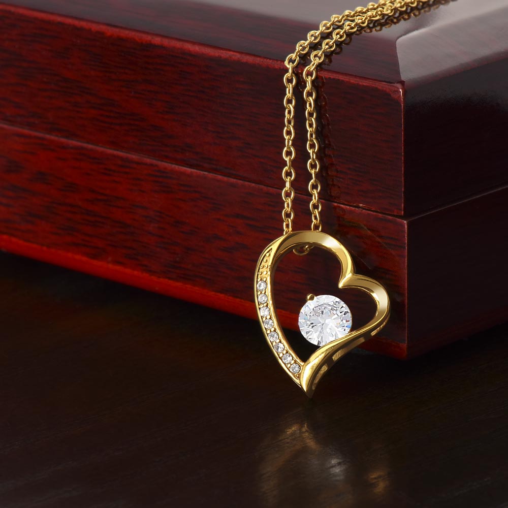💖 Forever Love Necklace – Heart Pendant Gift | A Symbol of Eternal Love & Connection ✨
