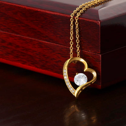 💖 Forever Love Necklace – Heart Pendant Gift | A Symbol of Eternal Love & Connection ✨