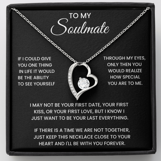 💖 Forever Love Necklace – Heart Pendant Gift | A Symbol of Eternal Love & Connection ✨