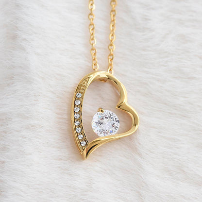 💖 Forever Love Necklace – Heart Pendant Gift | A Symbol of Eternal Love & Connection ✨