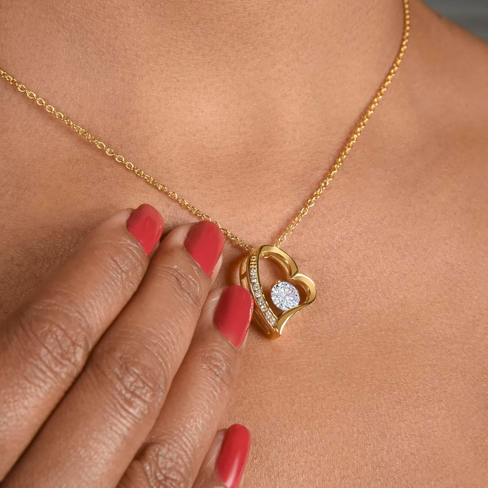 💖 Forever Love Necklace – Heart Pendant Gift | A Symbol of Eternal Love & Connection ✨