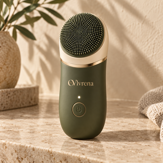 Olvrena® LumiClean Facial Cleansing Brush – Gentle Daily Deep-Cleansing Device