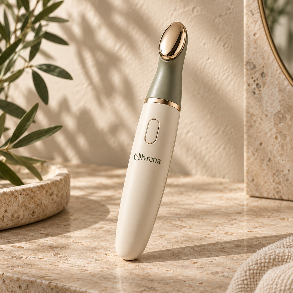 Olvrena® EyeRevive Precision Eye Massager – Under-Eye Skin Care Wand