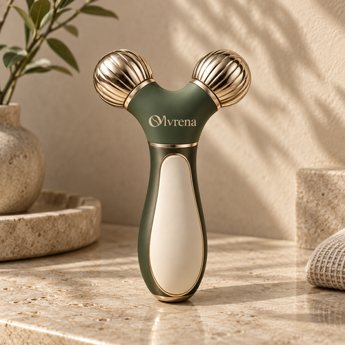 Olvrena® BodyContour Dual-Roller Massager – Sculpting Body Care Tool